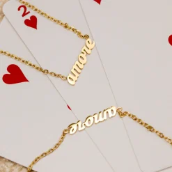 Amore Mio Necklace Gold