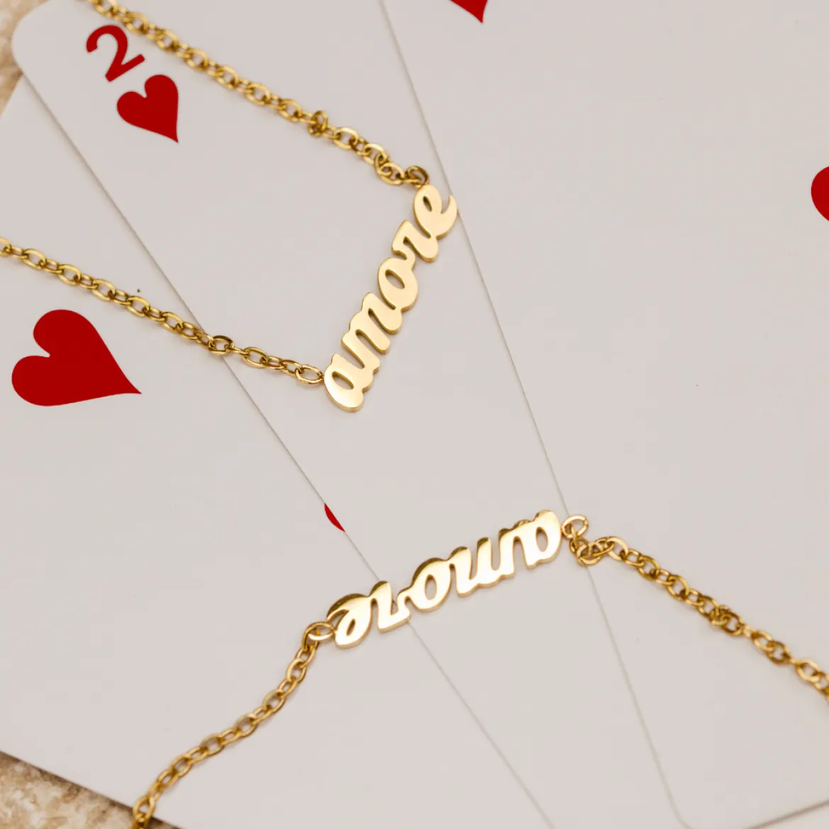 Amore Mio Necklace Gold