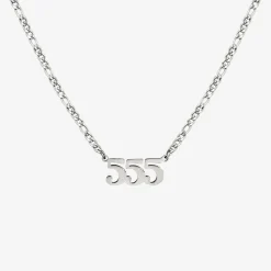 Angel Number Necklace Silber - 111
