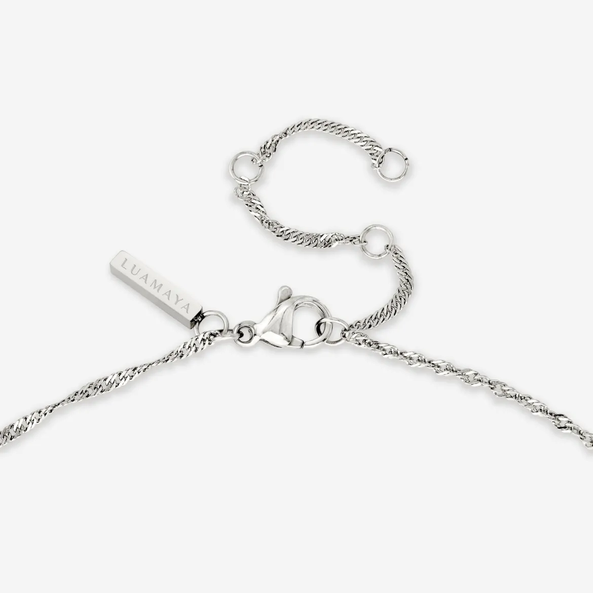 Aries Bubble Necklace Silber
