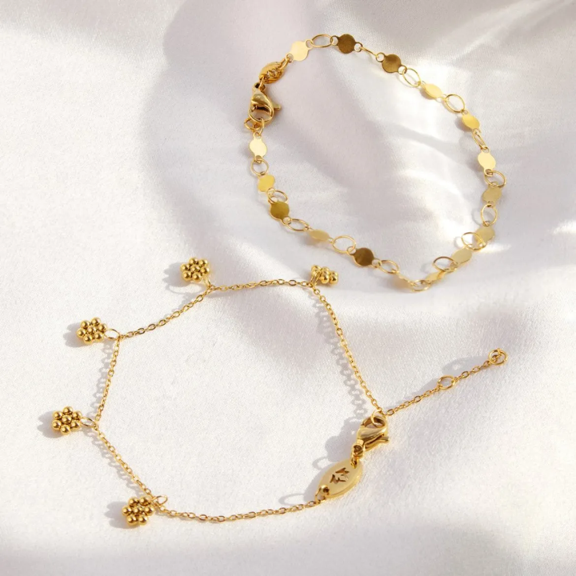 Blooming Anklet Gold
