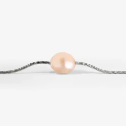 Blush Pearl Choker Silber