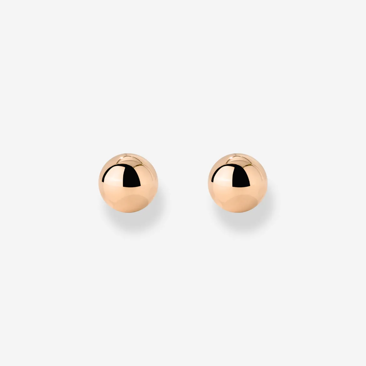 Bubbly Studs Small Roségold
