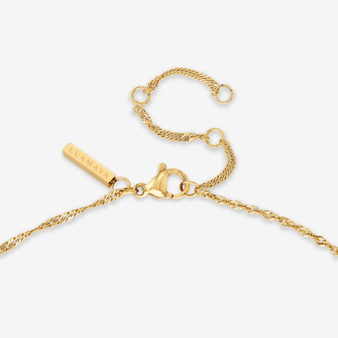 Cancer Bubble Necklace Gold