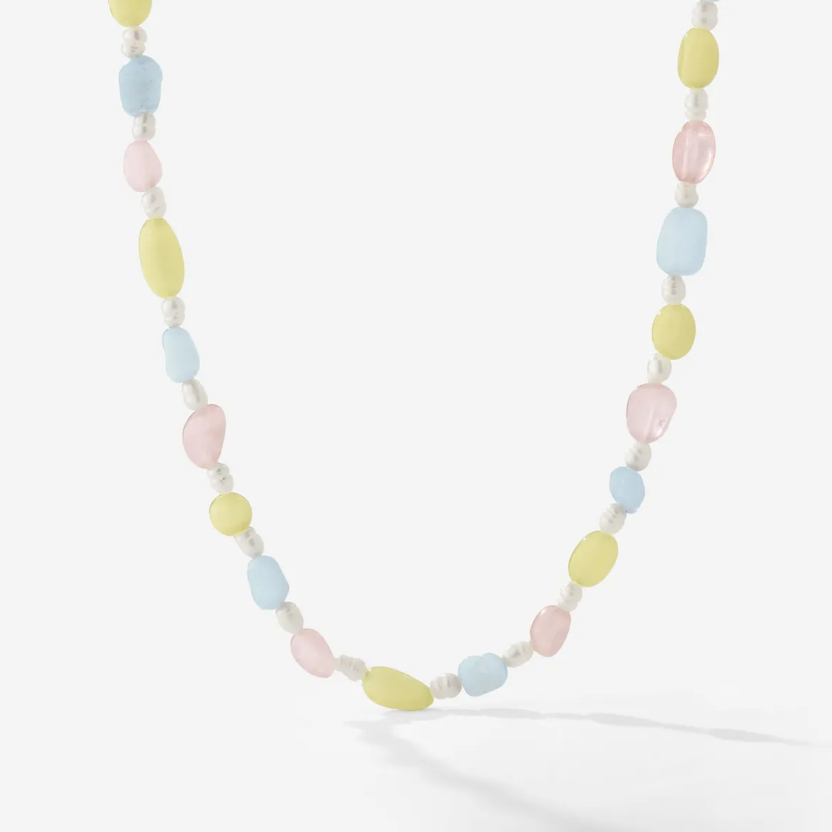 Cotton Candy Choker Silber