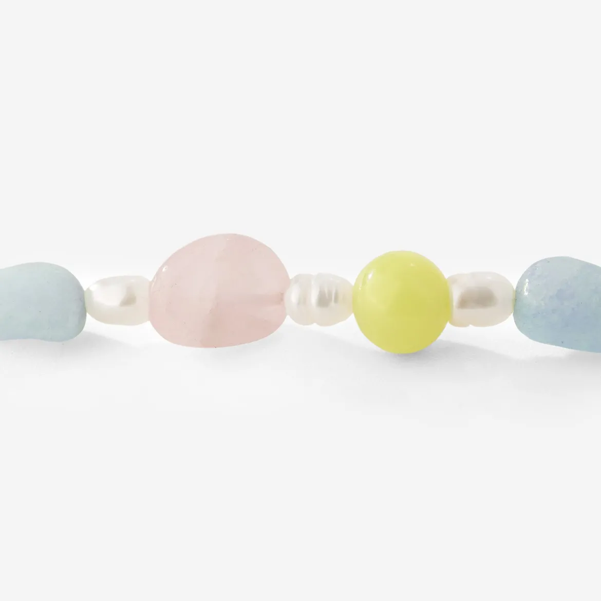 Cotton Candy Choker Silber