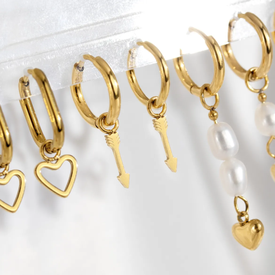 Cupid Arrow Hoopies Roségold