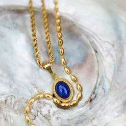 Deep Sea Necklace Silber