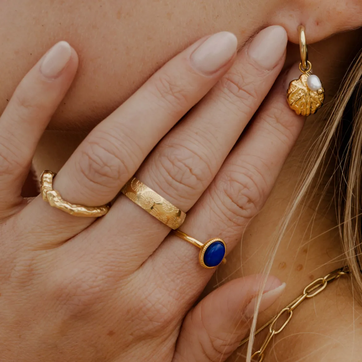 Deep Sea Ring Gold
