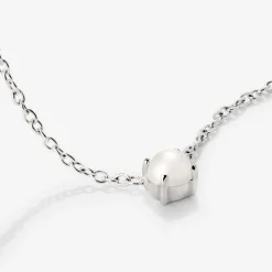 Delicate Pearl Bundle Silber