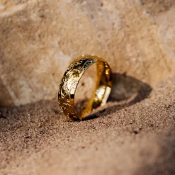 Desert Glow Ring Silber