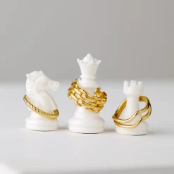 Double Wave Ring Gold