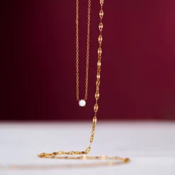 Dream Pearl Choker Gold