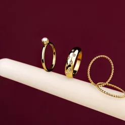 Dream Pearl Ring Gold
