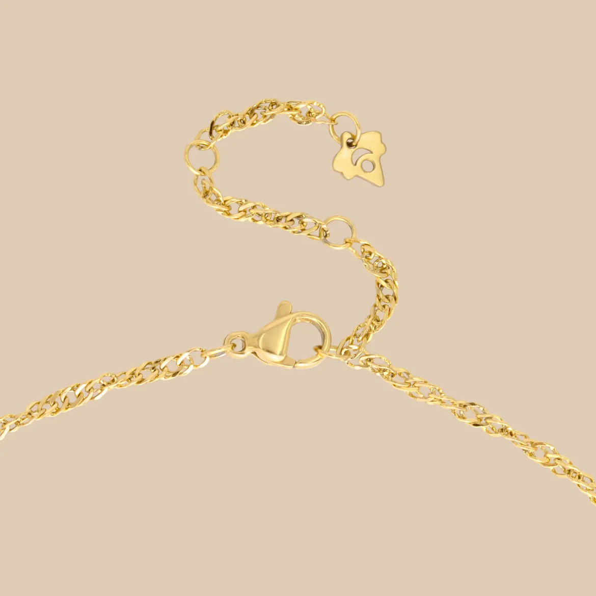 Drop it Necklace Gold