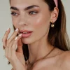 Eternal Bloom Hoop Set Small Roségold