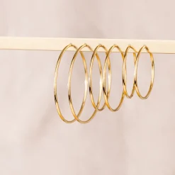 Extra Maxi Hoops Gold
