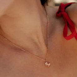 Farfallissimo Necklace Roségold