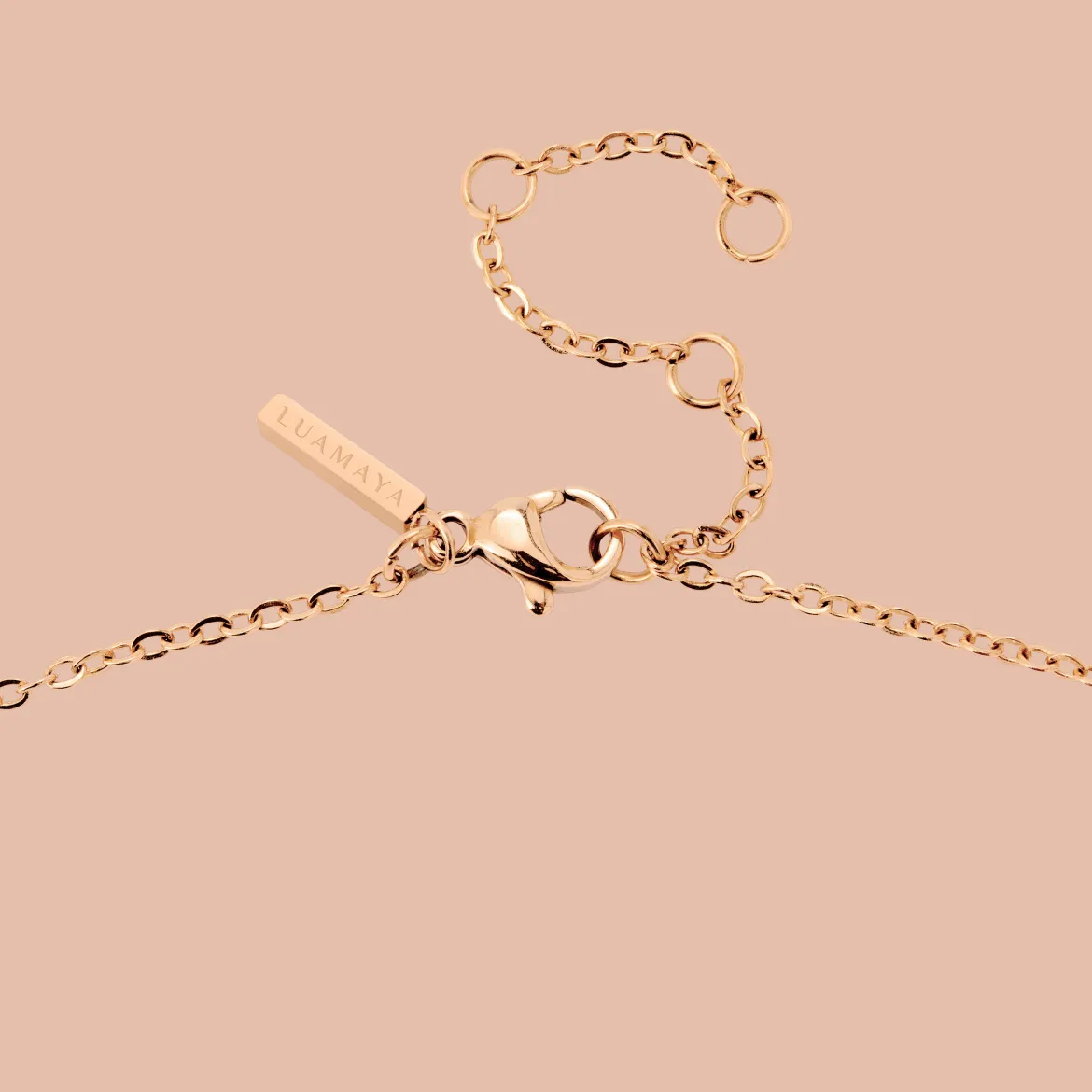 Flowery Pearls Choker Roségold