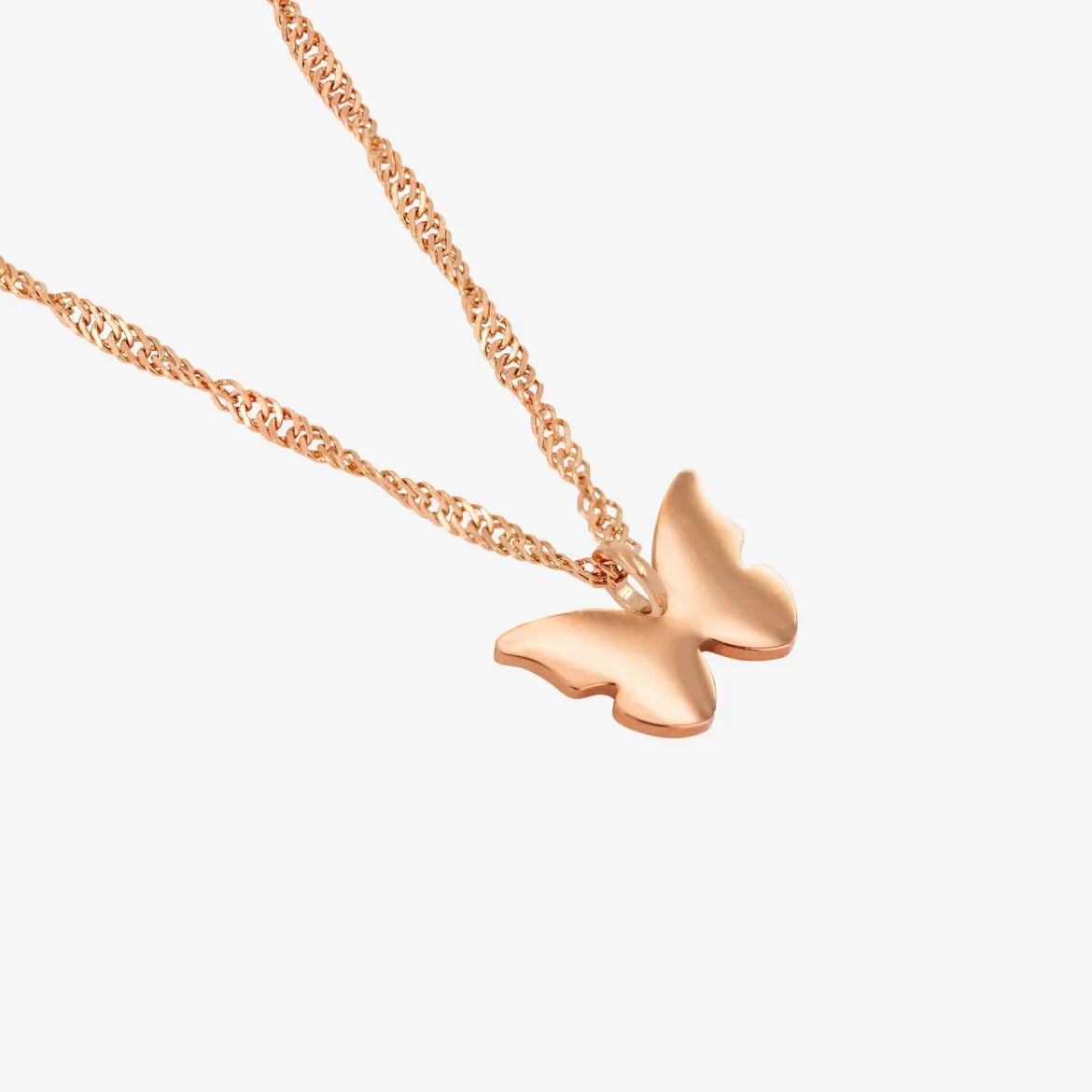 Flutterby Necklace Roségold