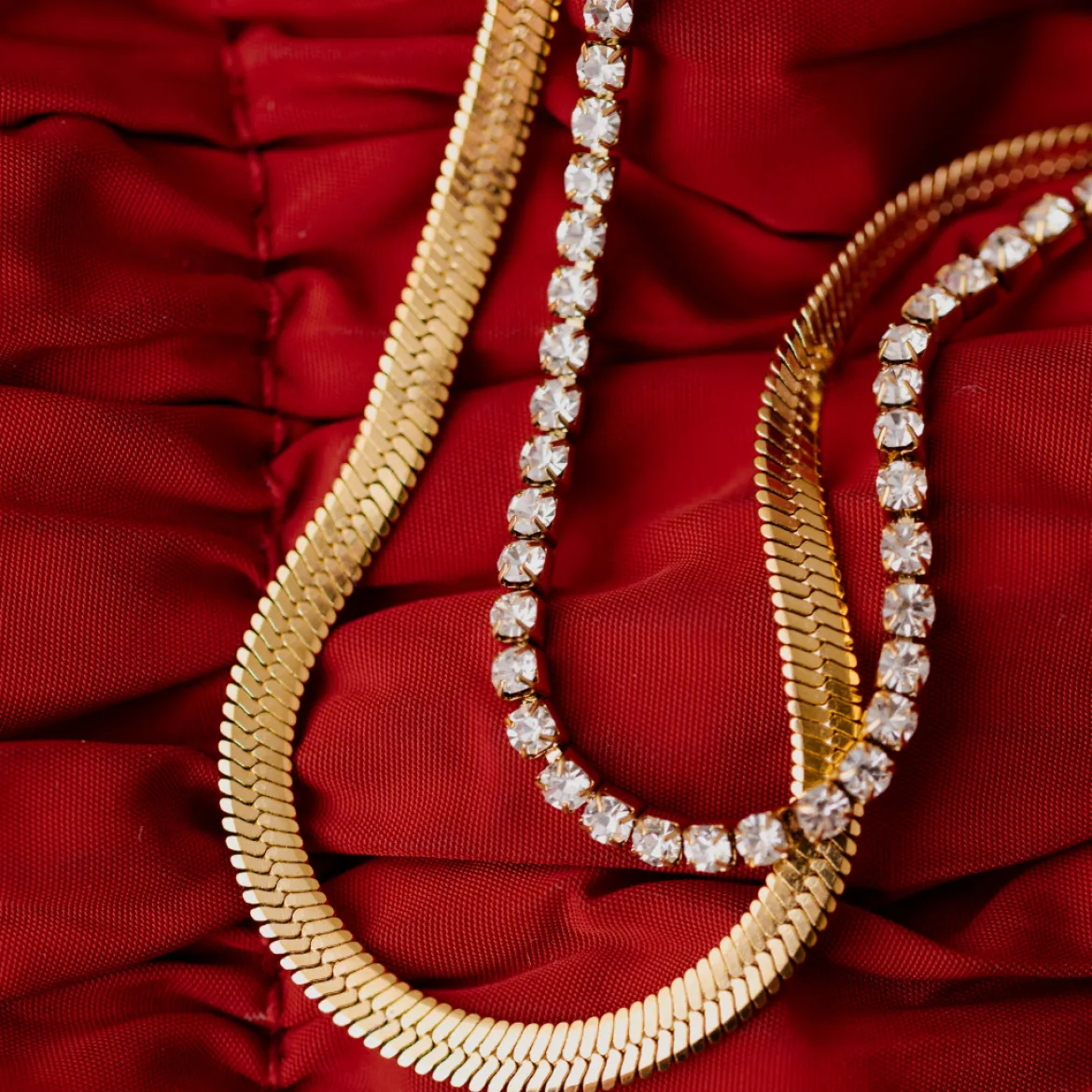 Glitz 'n' Glam Necklace Roségold