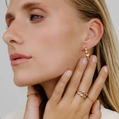 Graceful Curves Ring Roségold