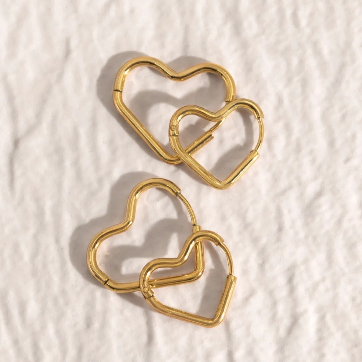 Heartily Hoops Baby Roségold