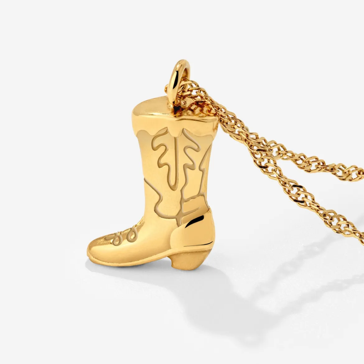 Howdy Necklace Gold