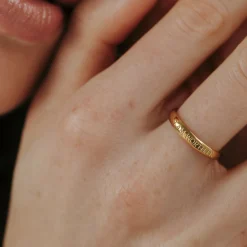 I am worth it Ring Gold