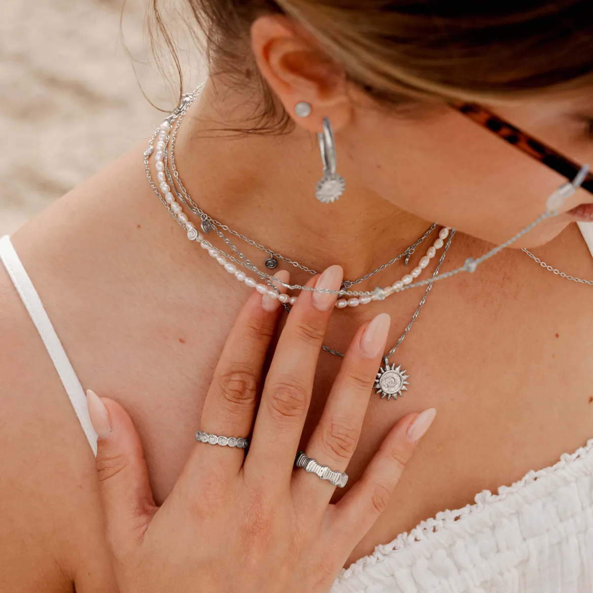 Lua Love Ring Silber
