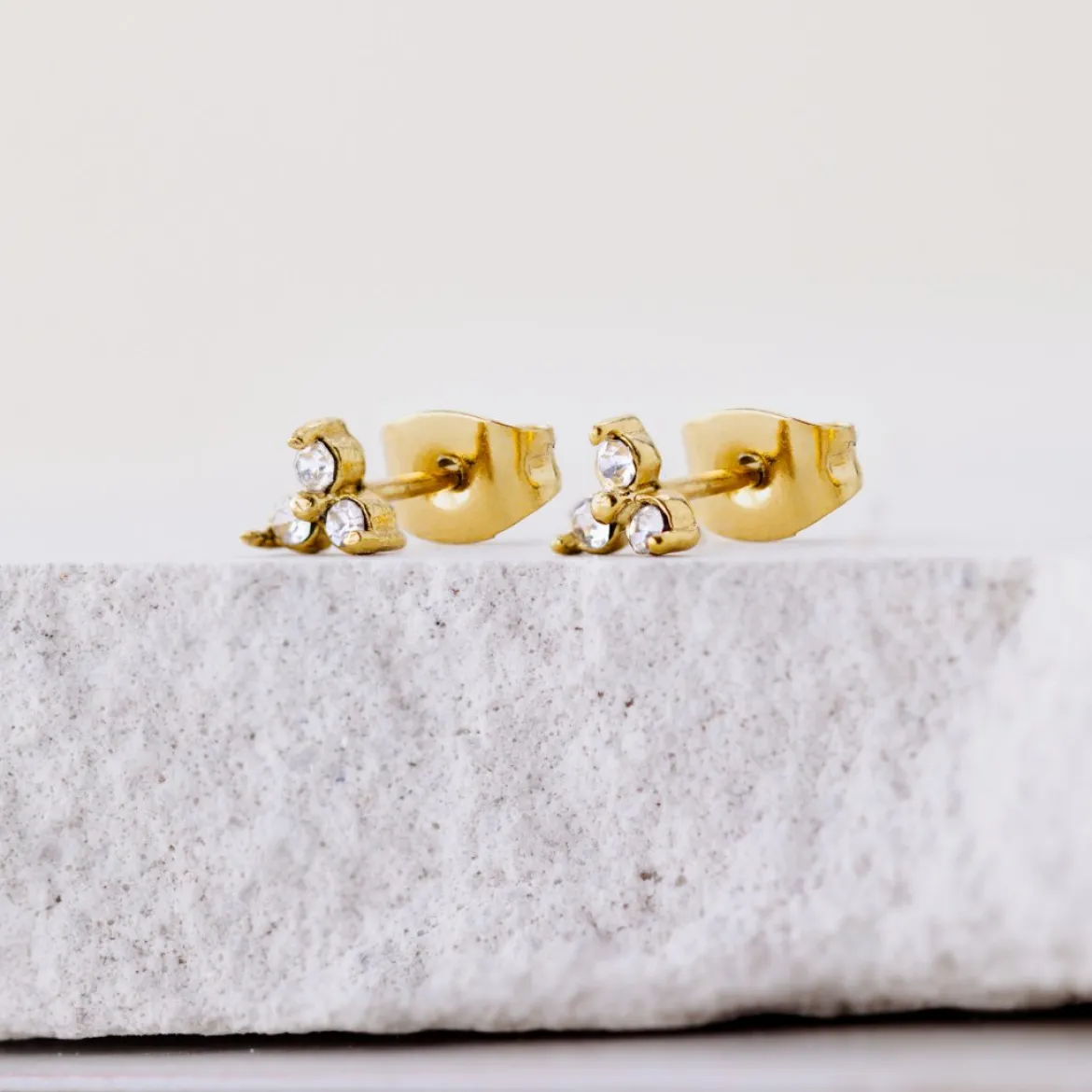 Luz Studs Silber