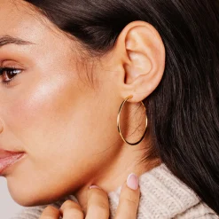 Maxi Hoops Gold