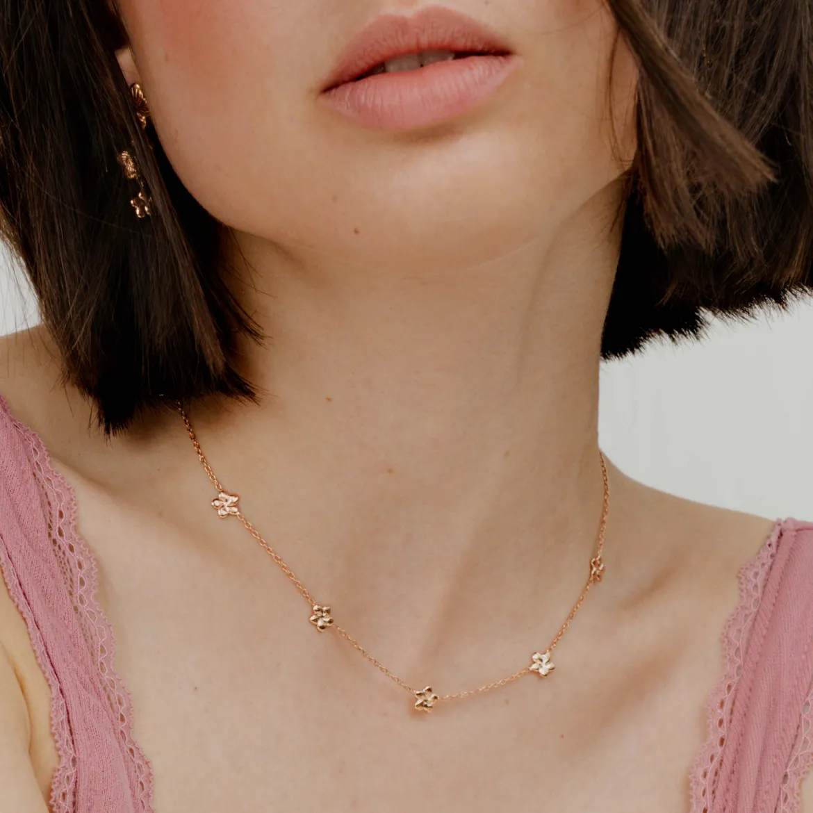 Meadow Choker Roségold