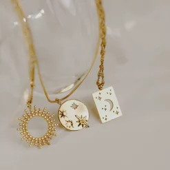 Midnight Lover Necklace Gold