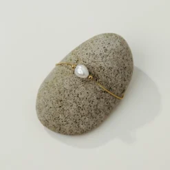 Minimalist Pearl Bracelet Roségold
