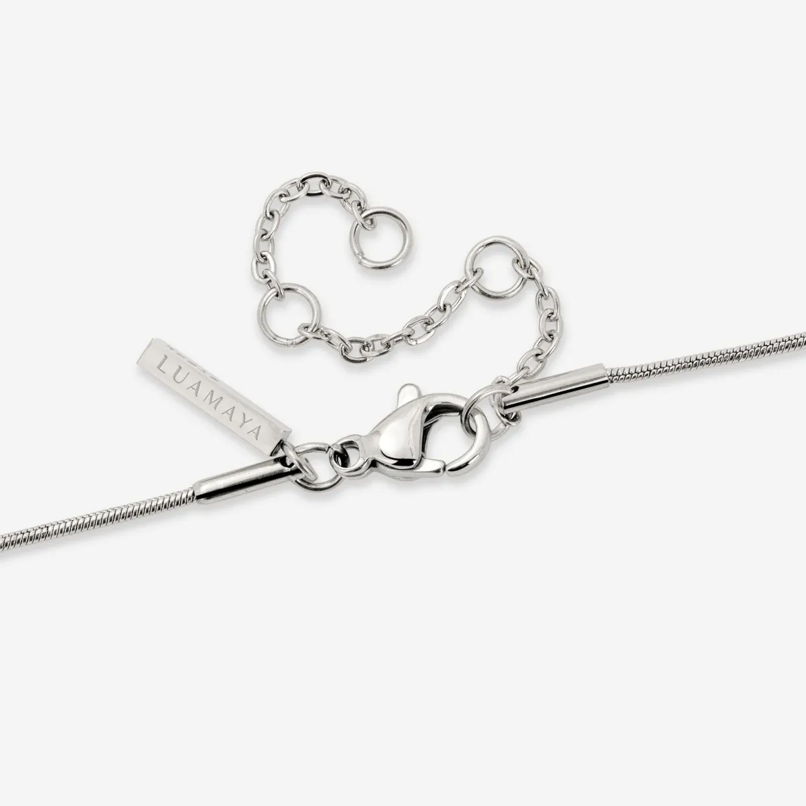 Minimalist Pearl Choker Silber