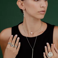 Minimalistic Elegance Necklace Bundle Silber