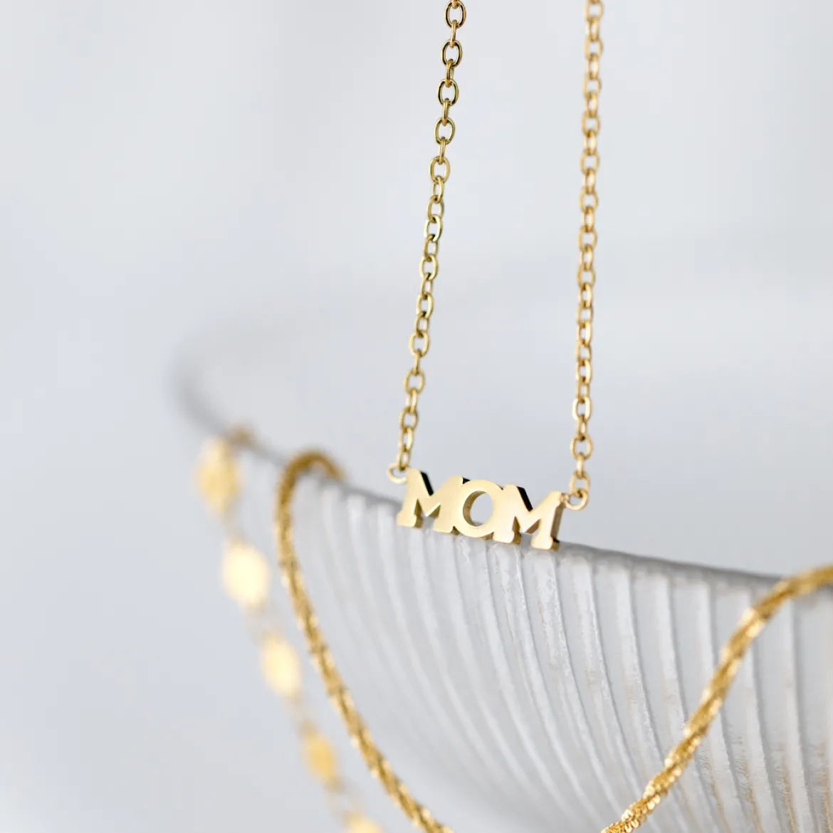 Mom Forever Necklace Roségold