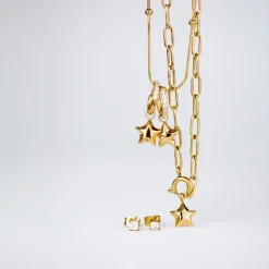 Nova Glimmer Hoop Set Small Roségold