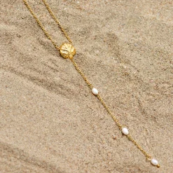 Ocean Lovers Y-Necklace Roségold