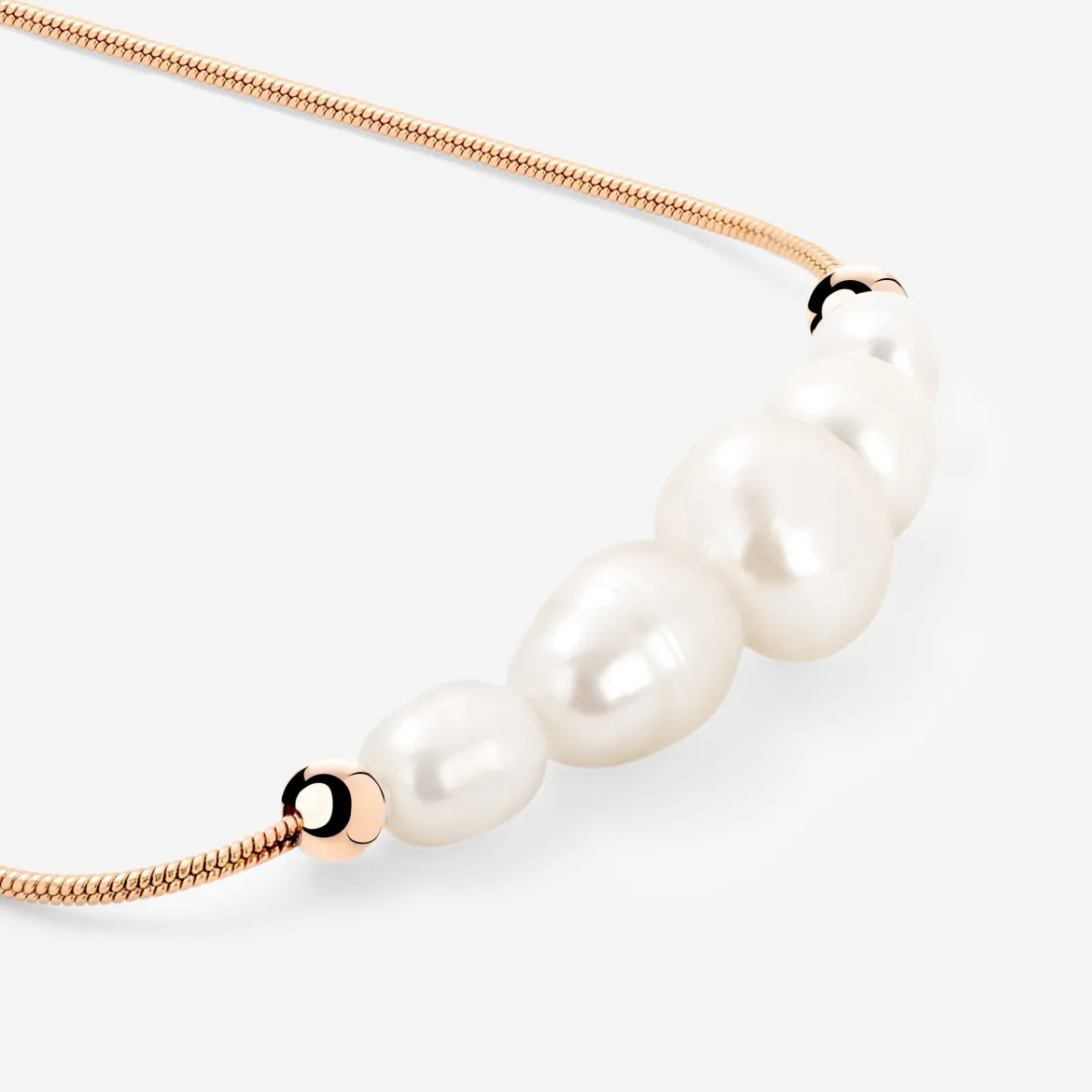Pearlessence Choker Roségold