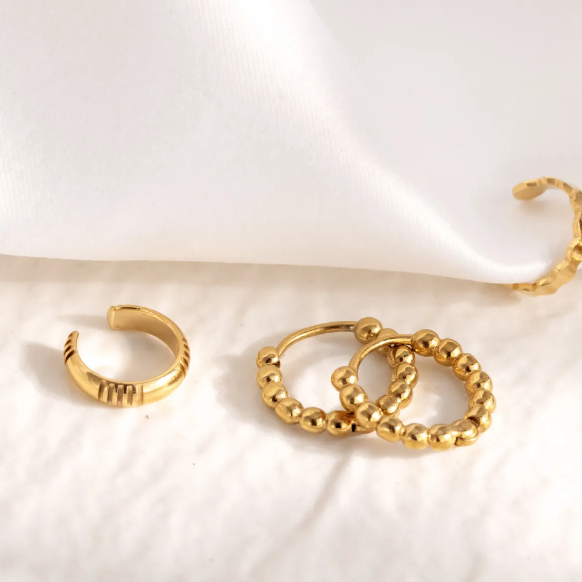 Pellet Hoops Roségold
