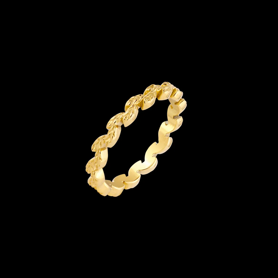 Petal Line Ring Gold
