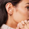 Phat Heart Hoops Small Roségold
