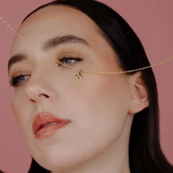 Pisces Bubble Necklace Gold