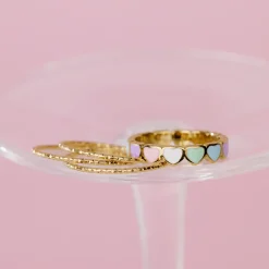 Prism Trio Ring Roségold