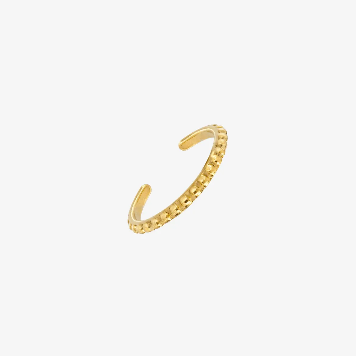 Punto Toe Ring Gold