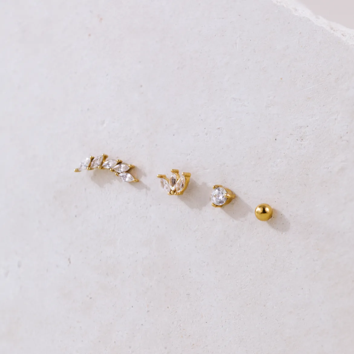 Royalty Studs Gold