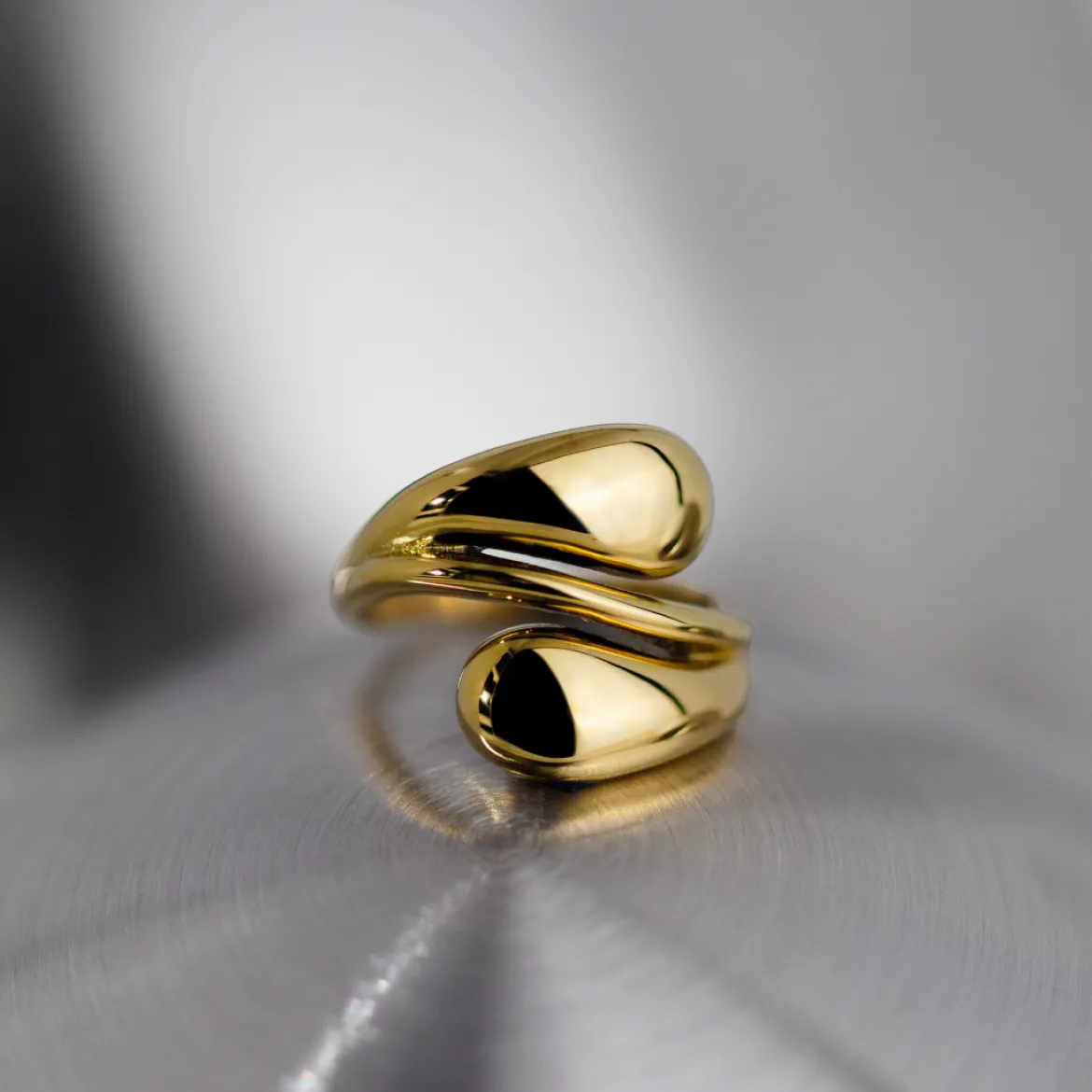 Sculpted Touch Ring Roségold