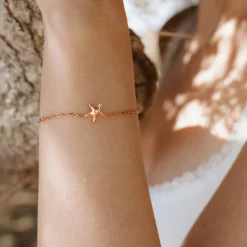 Sea Star Bracelet Roségold